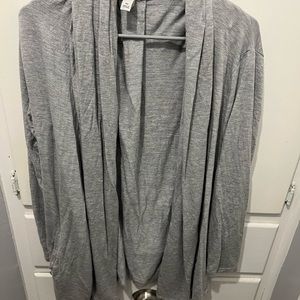 Grey Cardigan XL